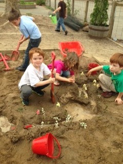 Blue Oak Kindergarten Sandbox